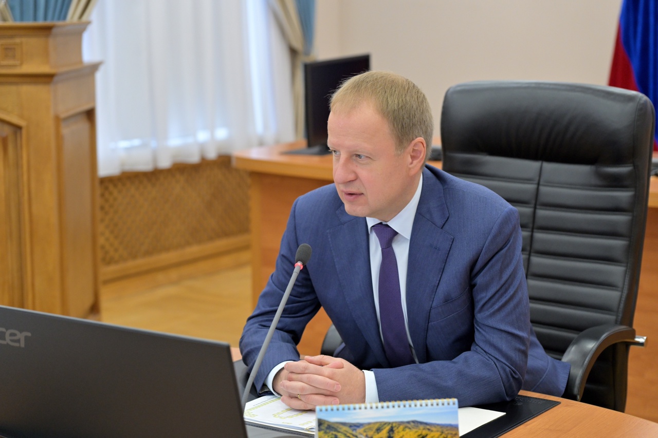 Виктор Томенко, Губернатор Алтайского края