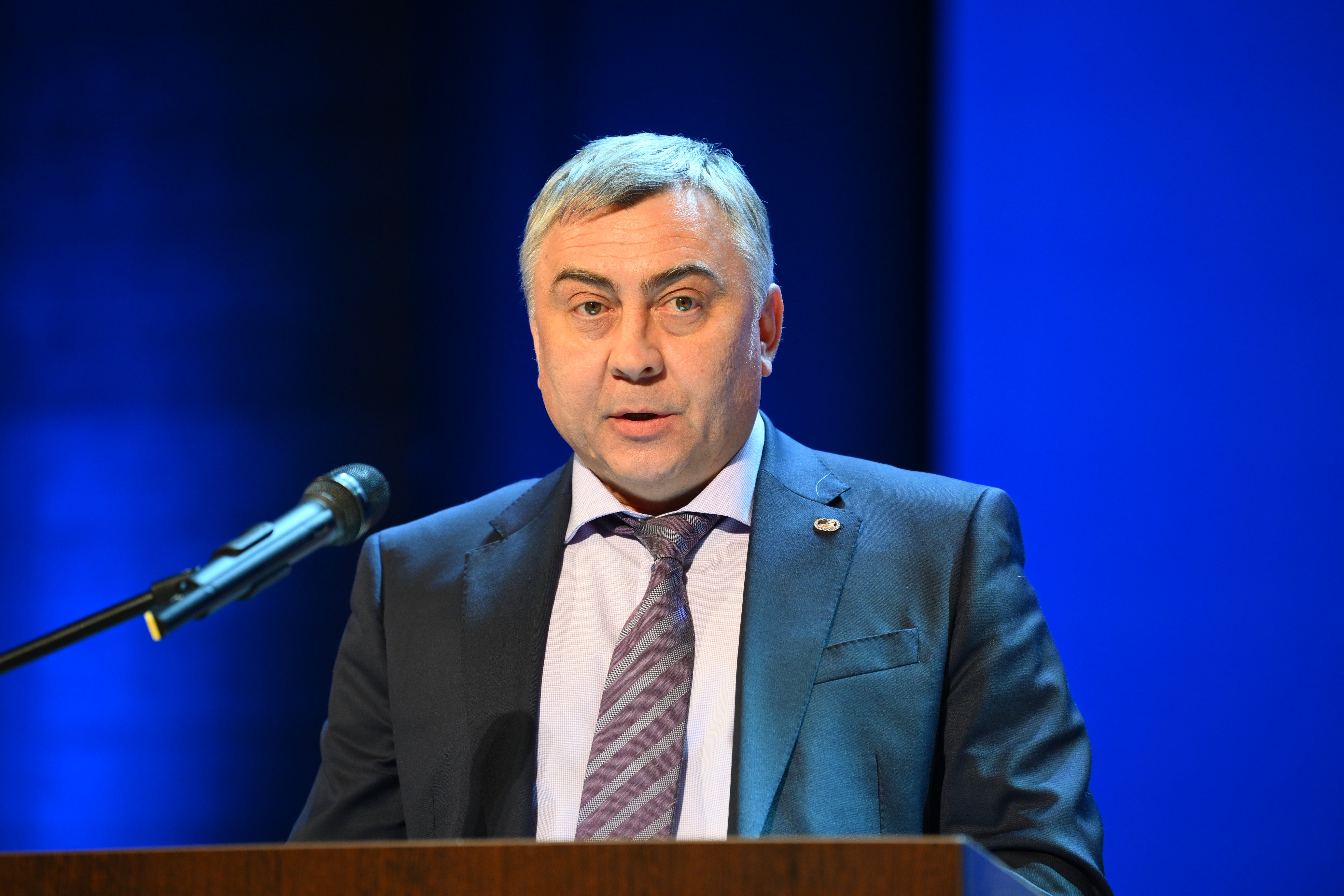 Выступление Юрия Бетенькова, председателя Комитета ТПП Алтайского края по транспорту и экспедированию