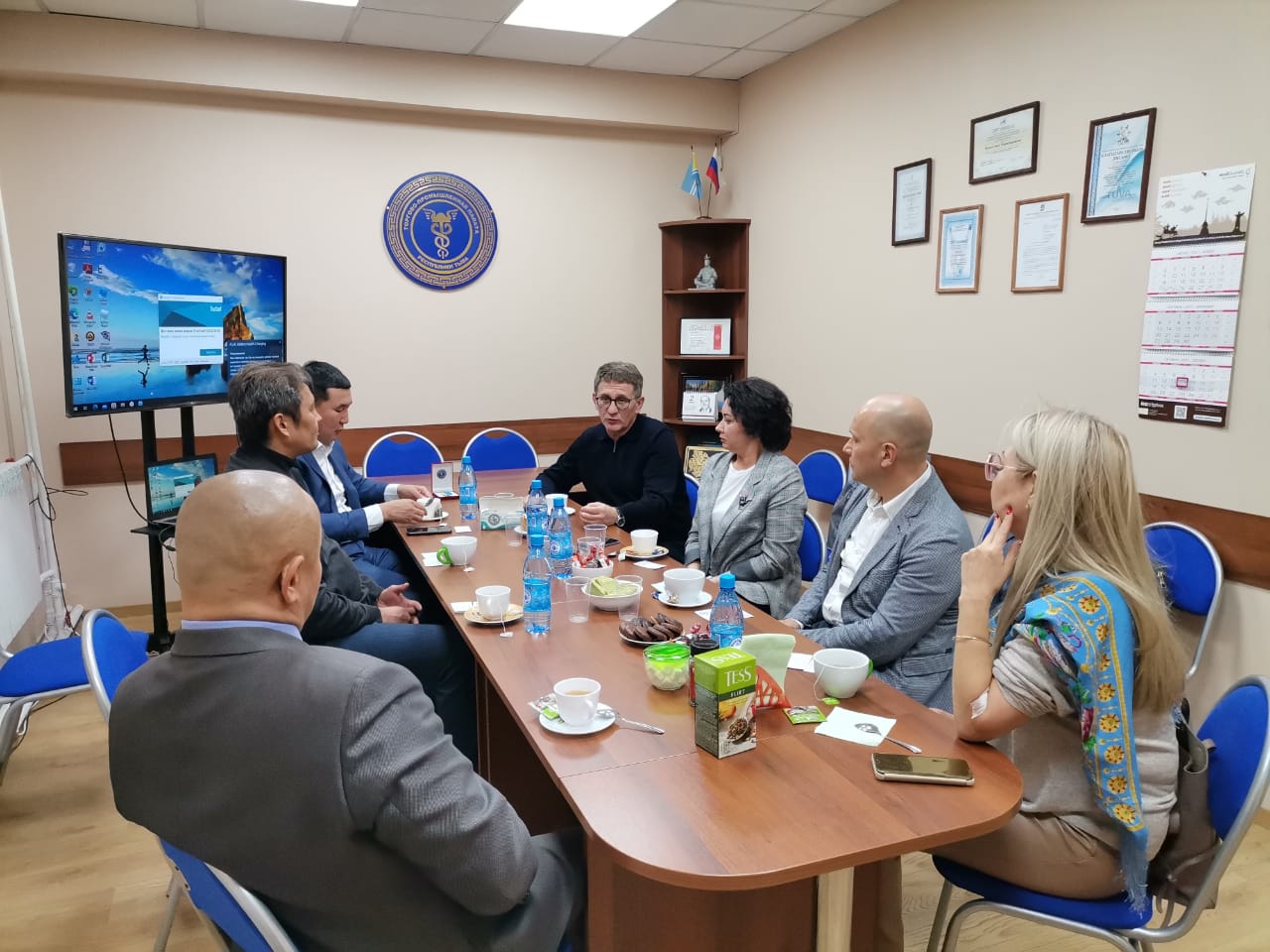 Руководители Алтайской ТПП поделились опытом с коллегами из ТПП Республики Тыва Руководители Алтайской ТПП поделились опытом с коллегами из ТПП Республики Тыва